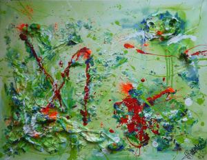 Green Flash Technik: Acryl | Gips