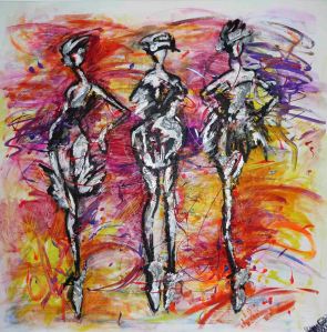 Fashion Ladies Technik: Acryl