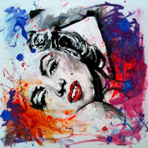 Marilyn Monroe Technik: Acryl